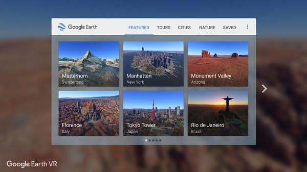 谷歌地球VR(Google Earth VR)