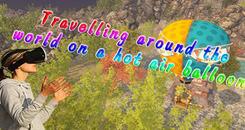 坐在热气球上环游世界（Travelling around the world on a hot air balloon）