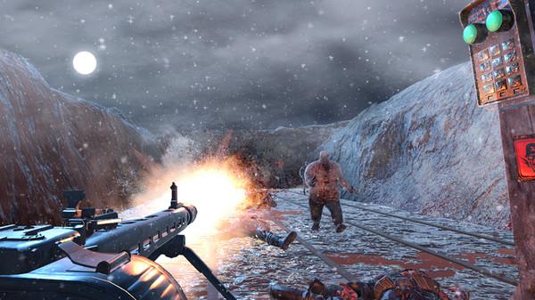 第二次世界大战：冬季射击场VR模拟器（World War 2 Winter Gun Range VR Simulator）