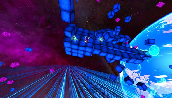 深蓝色 (Deep Blue 3D Maze in Space)
