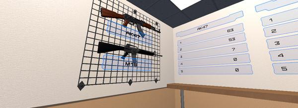 多种武器射击场VR（VR Shooting Range： Multiple Weapons）