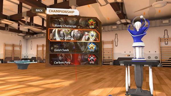 球拍狂怒：乒乓球-狂暴球拍：乒乓球 汉化中文版（Racket Fury： Table Tennis VR）- Oculus Quest游戏