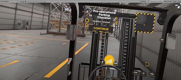 叉车模拟器（Chalkbites Forklift Simulator）- Oculus Quest游戏