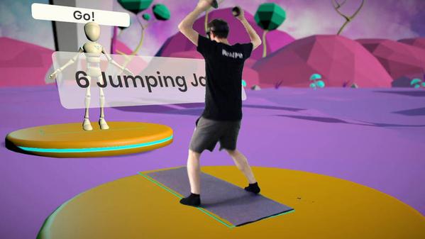 健身运动-健身训练VR（RealFit）- Oculus Quest游戏
