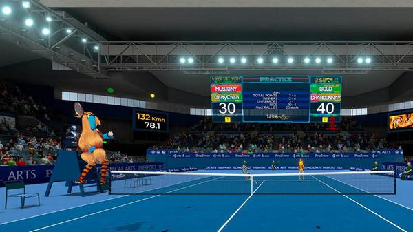 真实网球-网络网球VR 汉化中文版（CYBER TENNIS）- Oculus Quest游戏