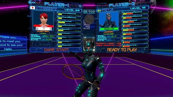 真实网球-网络网球VR 汉化中文版（CYBER TENNIS）- Oculus Quest游戏