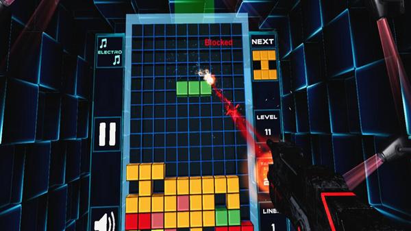 经典积木-俄罗斯方块游戏（Shoottris VR）- Oculus Quest游戏