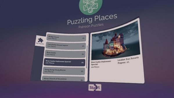 3D解密拼图 - 拼图巡游 81张拼图大合集版本（Puzzling Places – Patreon）- Oculus Quest游戏