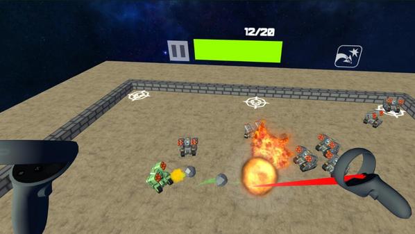 坦克大战vr（Tank Battle）- Oculus Quest游戏