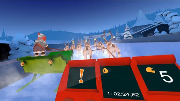 2021年圣诞老人驯鹿赛（Santa's Reindeer Racing）- Oculus Quest游戏