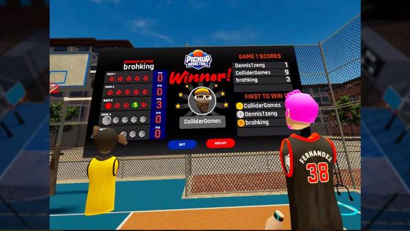 街头篮球VR（Pickup Basketball VR）- Oculus Quest游戏