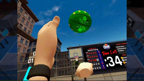 街头篮球VR 汉化中文版（Pickup Basketball VR）- Oculus Quest游戏