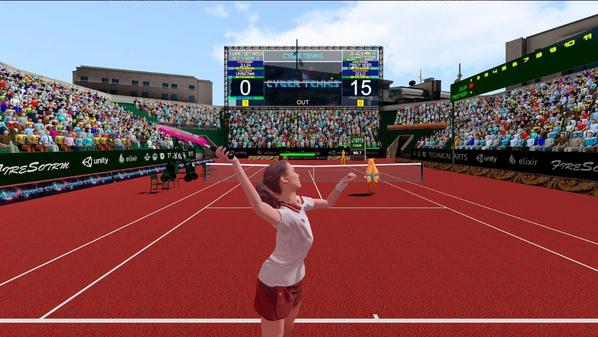 真实卡通网球（CYBER TENNIS）- Oculus Quest游戏