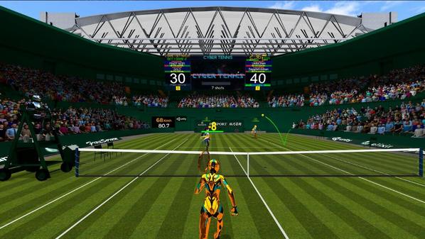 真实卡通网球（CYBER TENNIS）- Oculus Quest游戏
