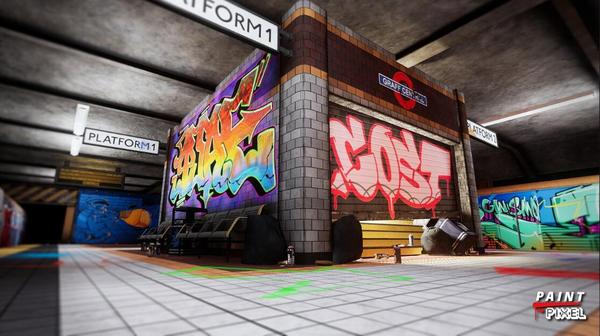 涂鸦展览（Paint To Pixel VR）- Oculus Quest游戏