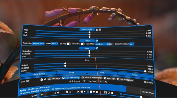 HereSphere VR视频播放器（HereSphere VR Video Player）- Meta Quest游戏