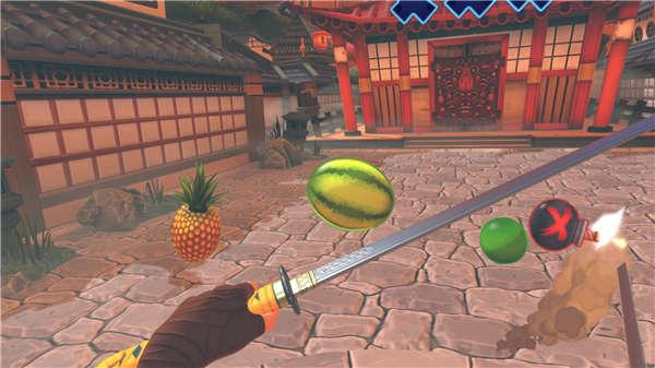 《水果忍者VR》 中文版pkg下载 — PS4 VR