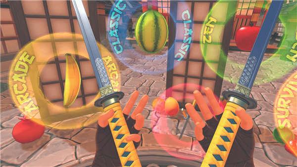 《水果忍者VR》 中文版pkg下载 — PS4 VR