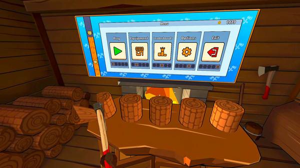 拿起斧头，砍树，打破纪录！（Timberman VR）
