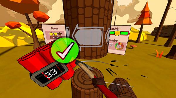 拿起斧头，砍树，打破纪录！（Timberman VR）