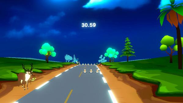 超跑 – VR健身游戏3D：科幻滑板游戏（Hyper Run – VR Fitness Games 3D : SciFi Race Game）- Meta Quest游戏