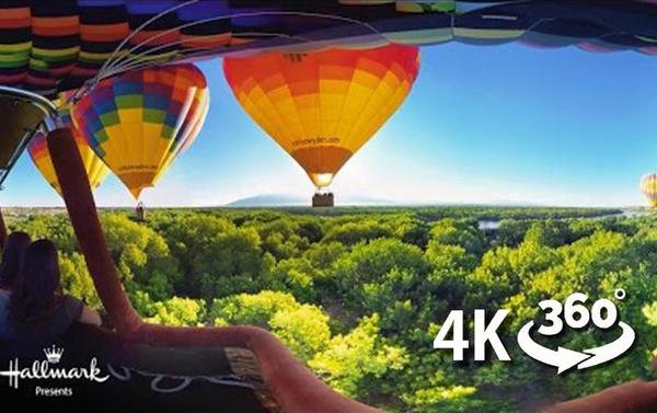 【360° VR】快上热气球，来一场梦幻之旅吧