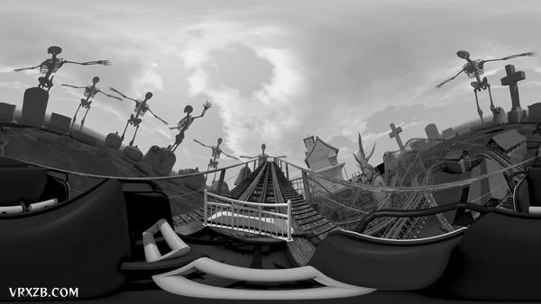 【360° VR】恐怖过山车合集
