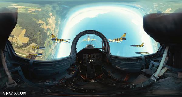 【360° VR】战斗机编队飞行