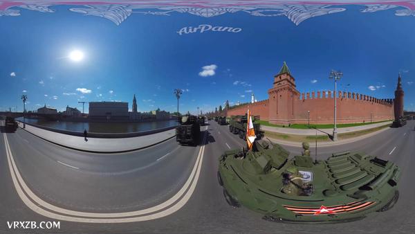 【360° VR】普京视角下的俄罗斯阅兵队伍-360度视频