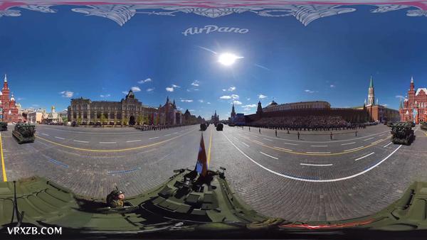【360° VR】普京视角下的俄罗斯阅兵队伍-360度视频