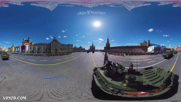 【360° VR】普京视角下的俄罗斯阅兵队伍-360度视频