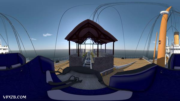 【360° VR】泰坦尼克号过山车