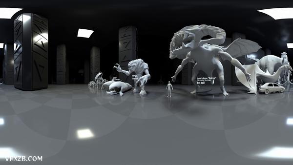 【360° VR】电影中的怪物尺寸对比