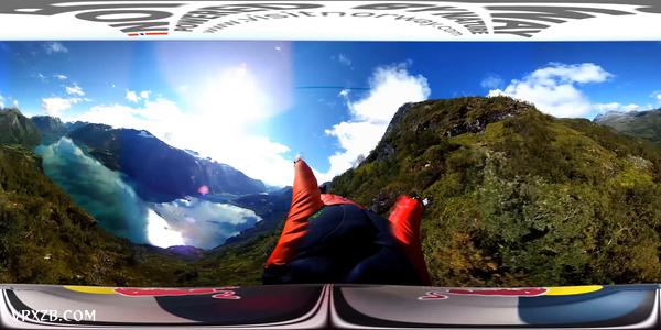 【360° VR】翼装飞翔360度角