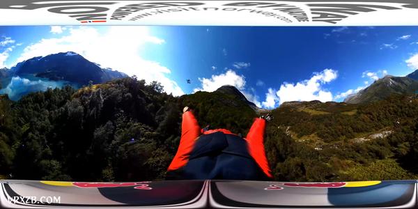 【360° VR】翼装飞翔360度角