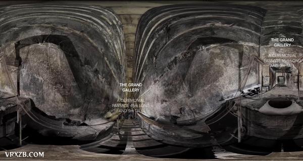 【360° VR】胡夫金字塔内部旅行