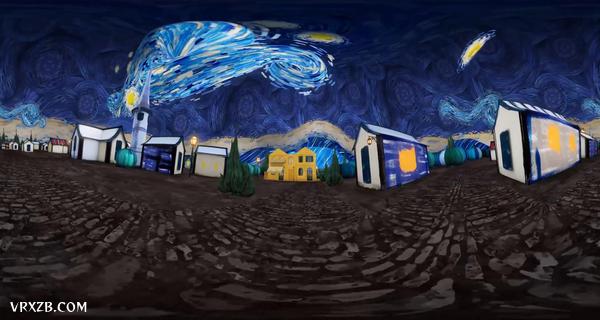 【360° VR】进入世界名画的世界，感受梵高的世界(合集)