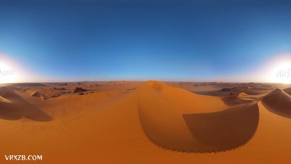 【360° VR】阿尔及利亚撒哈拉沙漠。 5K航拍360度视频