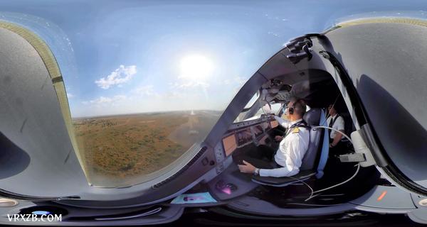【360° VR】飞机降落时，机组在干什么-空客A350