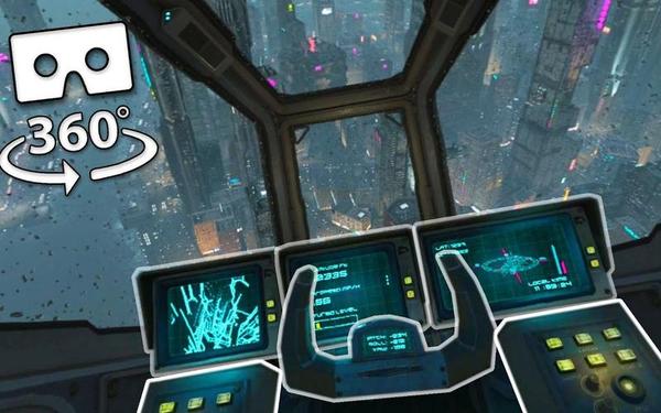 【360° VR】驾驶宇宙飞船巡洋舰