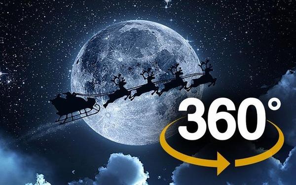 【360° VR】今夜我坐上了圣诞老人的雪橇