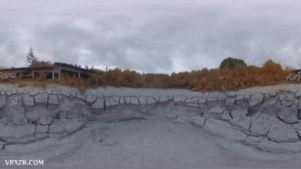 【360° VR】俄罗斯勘察加半岛乌宗火山口8K航空视频