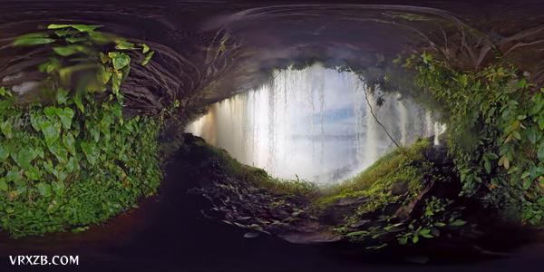 【360° VR】Canaima泻湖,委内瑞拉。第二部分。哈查瀑布，4K空中视频